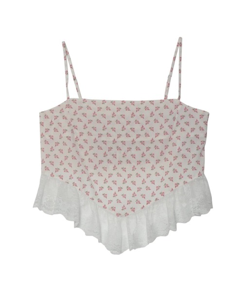 PAMEO POSE（パメオポーズ）の「Flower Queen Cami（キャミソール・レディース・ホワイト/イエロー・FREE）」の14枚目の写真