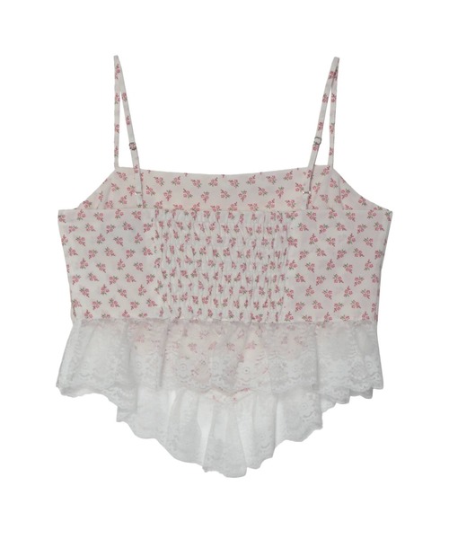 PAMEO POSE（パメオポーズ）の「Flower Queen Cami（キャミソール・レディース・ホワイト/イエロー・FREE）」の15枚目の写真