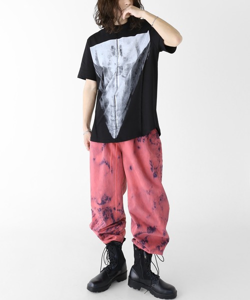 minsobi（ミンソビ）の「タイダイデニムバルーンパンツ（デニムパンツ・メンズ・パープル/ピンク・FREE）」の16枚目の写真