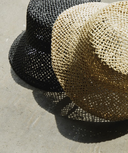 Kastane（カスタネ）の「メッシュバケットハット（ハット・レディース・ブラック/ライトベージュ・FREE）」の2枚目の写真