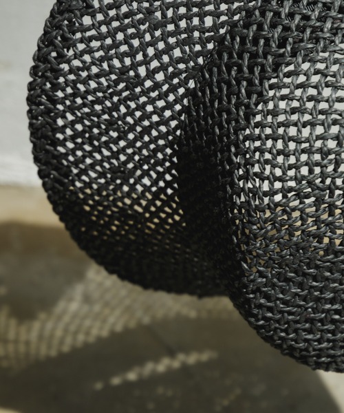 Kastane（カスタネ）の「メッシュバケットハット（ハット・レディース・ブラック/ライトベージュ・FREE）」の8枚目の写真