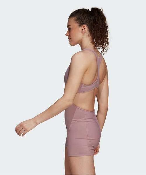 adidas(アディダス)の「ヨガ フォー エレメンツ リブワンジー / アディダス(レディース)(つなぎ/オールインワン・レディース・ピンク系その他2・SMALL/MEDIUM/LARGE)」の11枚目の写真