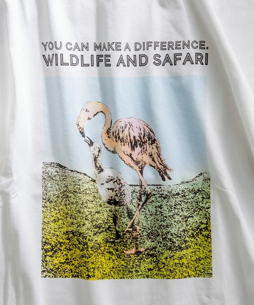 ear PAPILLONNER（イアパピヨネ）の「【Goodwear】別注アニマルTシャツ（Tシャツ/カットソー・レディース・ホワイト/ホワイト系その他/ホワイト系その他2・FREE）」の12枚目の写真