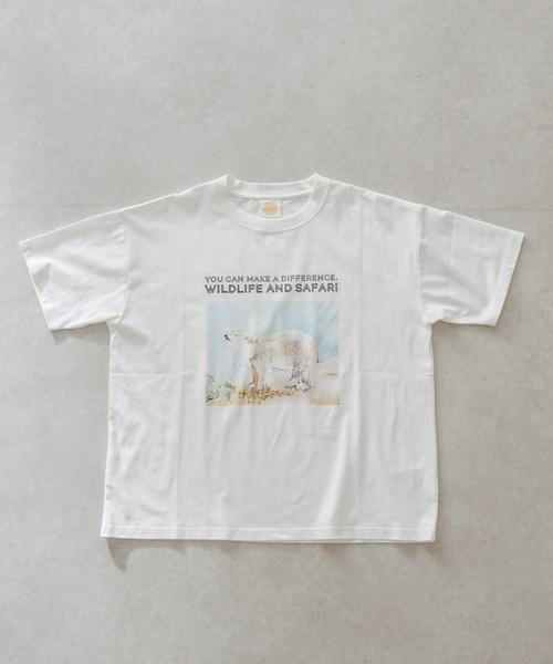 ear PAPILLONNER（イアパピヨネ）の「【Goodwear】別注アニマルTシャツ（Tシャツ/カットソー・レディース・ホワイト/ホワイト系その他/ホワイト系その他2・FREE）」の16枚目の写真
