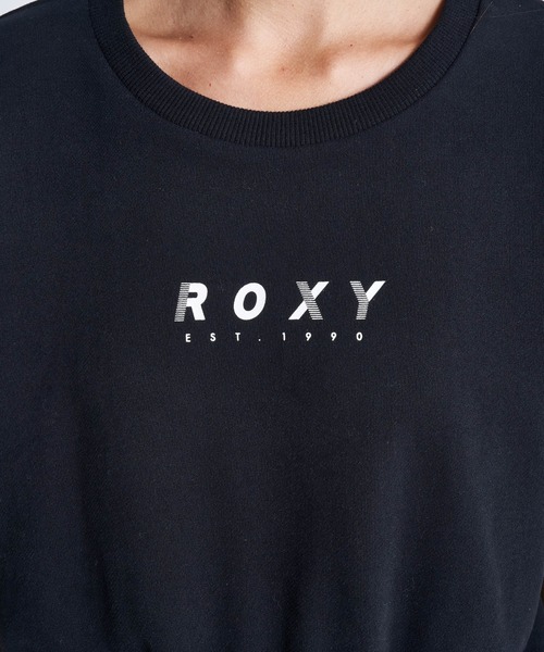 ROXY(ロキシー)の「IN THE GROOVE CROP S/ロキシー半袖Tシャツ(Tシャツ/カットソー・レディース・ベージュ/ブラック/グリーン・MEDIUM/LARGE/SMALL)」の5枚目の写真