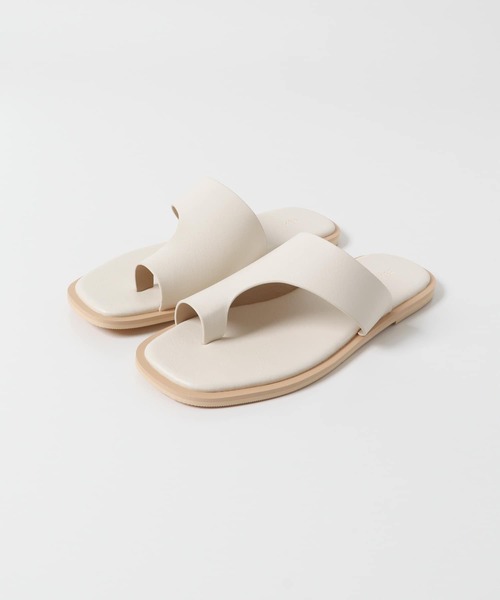 KBF(ケイビーエフ)の「トングサンダル(サンダル・レディース・グリーン/アイボリー/ブラック・36/37/38)」の4枚目の写真