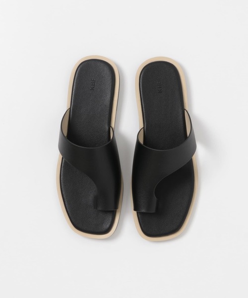 KBF(ケイビーエフ)の「トングサンダル(サンダル・レディース・グリーン/アイボリー/ブラック・36/37/38)」の16枚目の写真