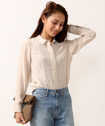 qualite | 【GOOD LUCK SERIES】ﾚｰﾖﾝｼﾙｸｳｫｯｼｬﾌﾞﾙ(シャツ/ブラウス)