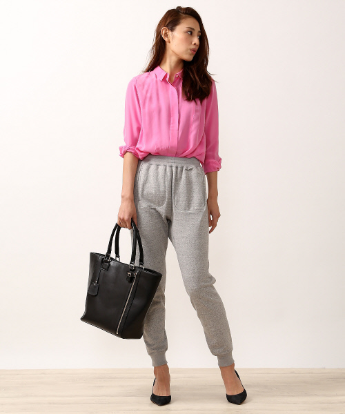 qualite(カリテ)の「【GOOD LUCK SERIES】レーヨンシルクウォッシャブル(シャツ/ブラウス・レディース・オフホワイト/アイボリー/シルバー・2/1)」の17枚目の写真