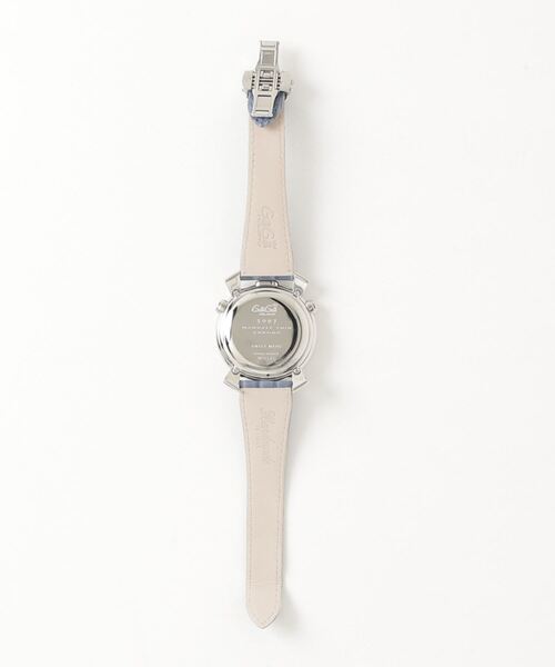 GaGa MILANO(ガガミラノ)の「GaGa MILANO/ガガミラノ THINCHRONO46MM 腕時計 509702BJ-N メンズ(アナログ腕時計・メンズ・ライトブルー・FREE)」の7枚目の写真
