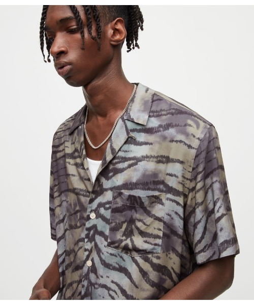 ALLSAINTS（オールセインツ）の「KISLI TIGER STRIPE SHIRT | KISLI