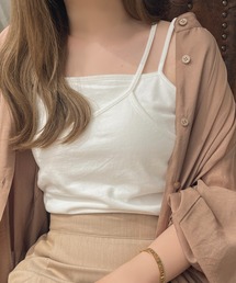 apres jour clair | 【apres jour clair】レイヤードキャミ【ZOZOTOWN限定アイテム】(キャミソール)