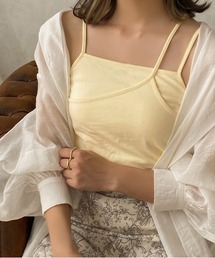 apres jour clair | 【apres jour clair】レイヤードキャミ【ZOZOTOWN限定アイテム】(キャミソール)