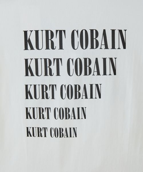 ADAM ET ROPE'(アダムエロペ)の「【KURT COBAIN×10 Culture】BIG PHOTO T(Tシャツ/カットソー・メンズ・ホワイト/ホワイト系その他2/ホワイト系その他/ブラック系その他/ブラック/ブラック系その他2・L/M/XL)」の10枚目の写真