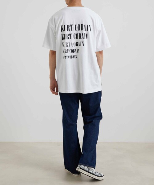 ADAM ET ROPE'(アダムエロペ)の「【KURT COBAIN×10 Culture】BIG PHOTO T(Tシャツ/カットソー・メンズ・ホワイト/ホワイト系その他2/ホワイト系その他/ブラック系その他/ブラック/ブラック系その他2・L/M/XL)」の22枚目の写真