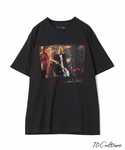 ADAM ET ROPE'(アダムエロペ)の「【KURT COBAIN×10 Culture】BIG PHOTO T(Tシャツ/カットソー・メンズ・ホワイト/ホワイト系その他2/ホワイト系その他/ブラック系その他/ブラック/ブラック系その他2・L/M/XL)」の5枚目の写真