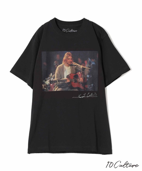 ADAM ET ROPE'(アダムエロペ)の「【KURT COBAIN×10 Culture】BIG PHOTO T(Tシャツ/カットソー・メンズ・ホワイト/ホワイト系その他2/ホワイト系その他/ブラック系その他/ブラック/ブラック系その他2・L/M/XL)」の4枚目の写真