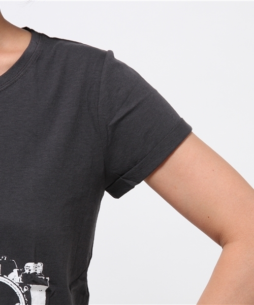 OUTLET（アウトレット）の「【CAPRICIEUX LE'MAGE】プリントフレンチT（Tシャツ/カットソー・レディース・ブラック系その他/ホワイト系その他・FREE）」の7枚目の写真