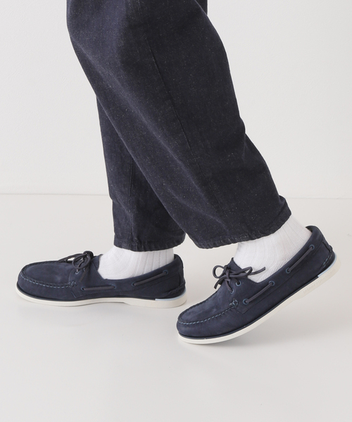 Sperry Top-Sider（スペリートップサイダー）の「【SPERRY TOPSIDER/スペリートップサイダー】GOLD A/O 2-EYE NUBUCK（その他シューズ・メンズ・グレー/ネイビー・26.5cm/27cm/27.5cm/26cm）」の15枚目の写真