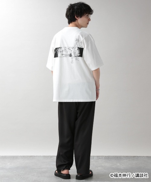 RAGEBLUE(レイジブルー)の「【カイジ】コラボプリントTシャツ(Tシャツ/カットソー・メンズ・ホワイト/ブラック・MEDIUM/LARGE)」の18枚目の写真