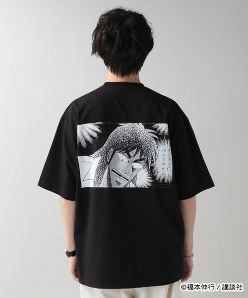 RAGEBLUE(レイジブルー)の「【カイジ】コラボプリントTシャツ(Tシャツ/カットソー・メンズ・ホワイト/ブラック・MEDIUM/LARGE)」の7枚目の写真