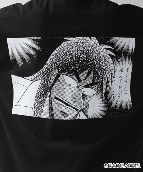 RAGEBLUE(レイジブルー)の「【カイジ】コラボプリントTシャツ(Tシャツ/カットソー・メンズ・ホワイト/ブラック・MEDIUM/LARGE)」の8枚目の写真