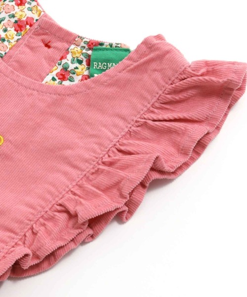 RAGMART（ラグマート）の「ヘアバンド＆サロペットセット（サロペット/オーバーオール・キッズ・ピンク/モカ/イエロー・80ｃｍ/70cm/90cm）」の10枚目の写真
