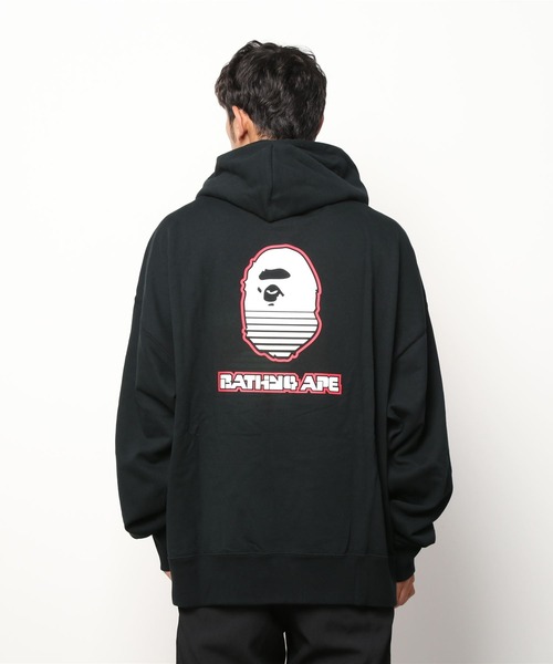 A BATHING APE（アベイシングエイプ）の「GRAPHIC #1 LOOSE FIT PULLOVER HOODIE M（パーカー・メンズ・グレー/ブラック・X-LARGE/LARGE/XX-LARGE/MEDIUM/SMALL）」の7枚目の写真