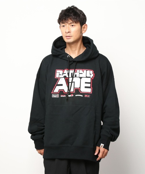 A BATHING APE（アベイシングエイプ）の「GRAPHIC #1 LOOSE FIT PULLOVER HOODIE M（パーカー・メンズ・グレー/ブラック・X-LARGE/LARGE/XX-LARGE/MEDIUM/SMALL）」の6枚目の写真