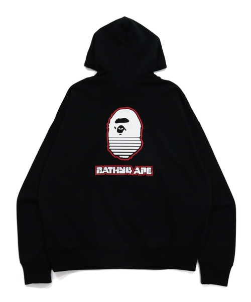 A BATHING APE（アベイシングエイプ）の「GRAPHIC #1 LOOSE FIT PULLOVER HOODIE M（パーカー・メンズ・グレー/ブラック・X-LARGE/LARGE/XX-LARGE/MEDIUM/SMALL）」の3枚目の写真