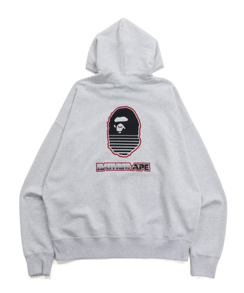A BATHING APE（アベイシングエイプ）の「GRAPHIC #1 LOOSE FIT PULLOVER HOODIE M（パーカー・メンズ・グレー/ブラック・X-LARGE/LARGE/XX-LARGE/MEDIUM/SMALL）」の8枚目の写真