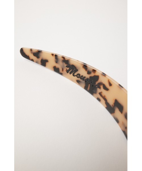 MOUSSY（マウジー）の「CLASSIC WIDE ヘッドバンド（カチューシャ・レディース・ベージュ/ブラウン・FREE）」の14枚目の写真