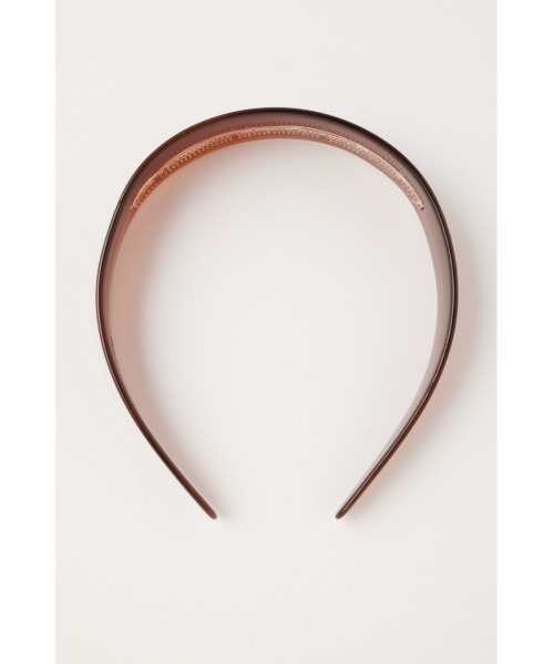 MOUSSY（マウジー）の「CLASSIC WIDE ヘッドバンド（カチューシャ・レディース・ベージュ/ブラウン・FREE）」の15枚目の写真