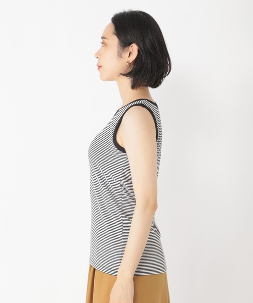 studio CLIP(スタディオクリップ)の「カップ付きタンクトップ(タンクトップ・レディース・ブラック/ブラウン/その他1・SMALL/MEDIUM/LARGE)」の11枚目の写真