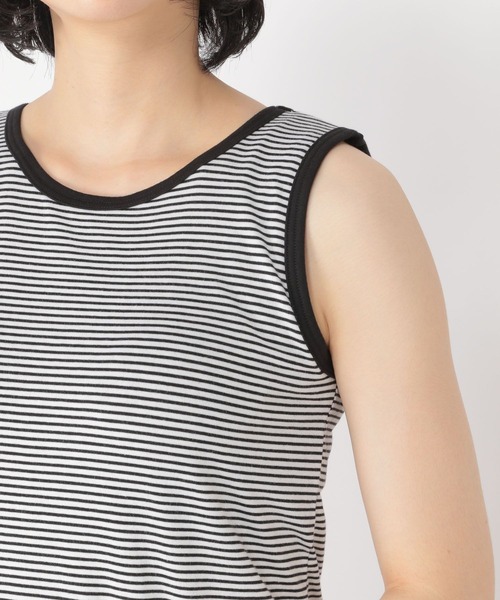 studio CLIP(スタディオクリップ)の「カップ付きタンクトップ(タンクトップ・レディース・ブラック/ブラウン/その他1・SMALL/MEDIUM/LARGE)」の8枚目の写真