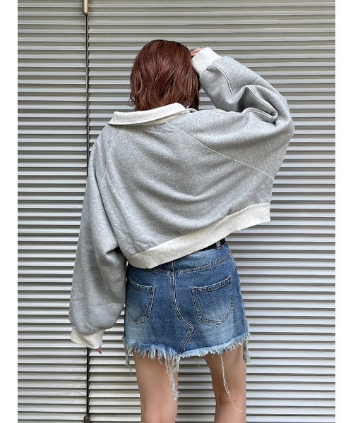 ENVYM（アンビー）の「カットオフデニムＦＳＫ（デニムスカート・レディース・ブラック/ブルー・S/M）」の22枚目の写真