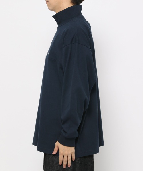 LOWRYS FARM(ローリーズファーム)の「GERRYハーフZIP 165507(パーカー・メンズ・オレンジ/ブルー/グリーン・MEDIUM/LARGE)」の6枚目の写真