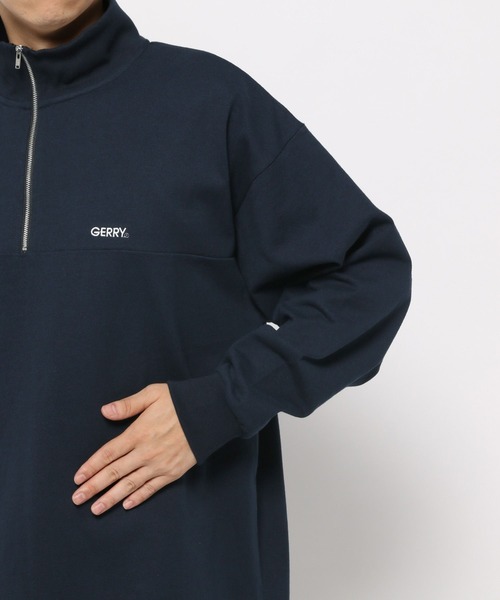 LOWRYS FARM(ローリーズファーム)の「GERRYハーフZIP 165507(パーカー・メンズ・オレンジ/ブルー/グリーン・MEDIUM/LARGE)」の10枚目の写真