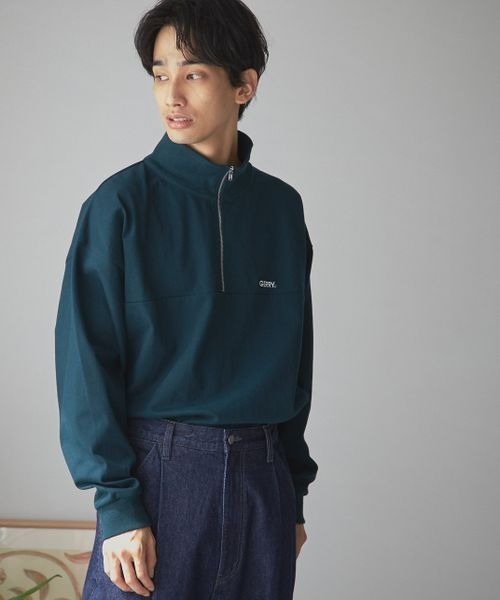 LOWRYS FARM(ローリーズファーム)の「GERRYハーフZIP 165507(パーカー・メンズ・オレンジ/ブルー/グリーン・MEDIUM/LARGE)」の20枚目の写真