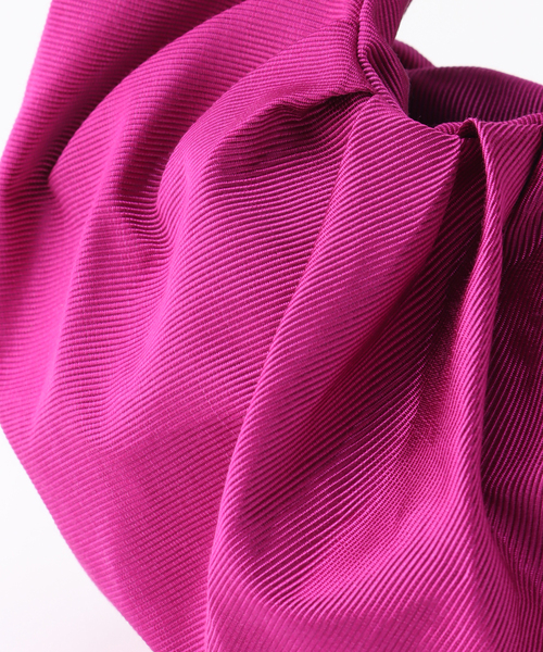 HELOYSE(エロイーズ)の「【HELOYSE/エロイーズ】 croissant shantung mini bag:ミニバッグ(ハンドバッグ・レディース・ピンク/ブラック・FREE)」の16枚目の写真