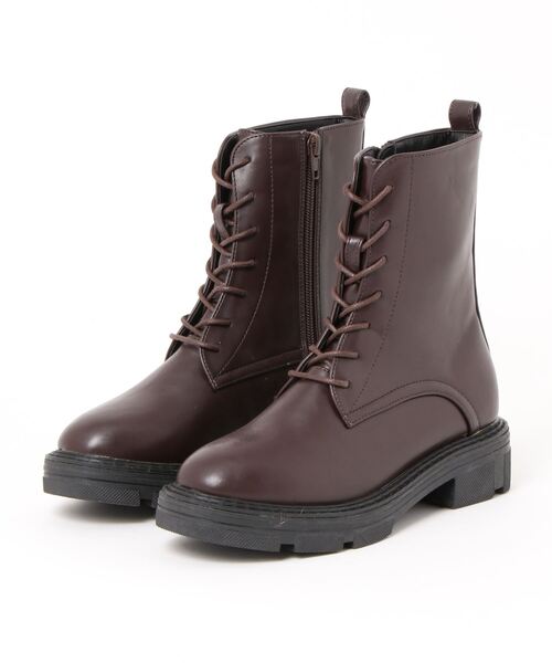 alala（アララ）の「コマンドソールレースアップ（ブーツ・レディース・ブラック/ブラウン/ベージュ・S/M/L/LL）」の9枚目の写真