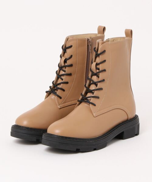 alala（アララ）の「コマンドソールレースアップ（ブーツ・レディース・ブラック/ブラウン/ベージュ・S/M/L/LL）」の10枚目の写真