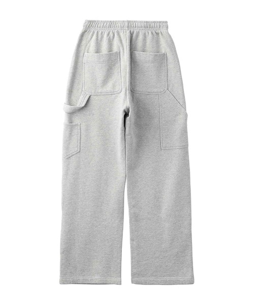 X-girl（エックスガール）の「WORK SWEAT PANTS（スウェットパンツ・レディース・アッシュ/ブラック・S/M）」の11枚目の写真