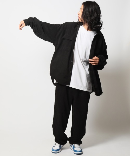 ARCADE（アーケード）の「オーバーサイズ コーデュロイ 太コールCPOジャケット（カバーオール・メンズ・ブラック/ブラウン/アイボリー/カーキ・L/M）」の15枚目の写真