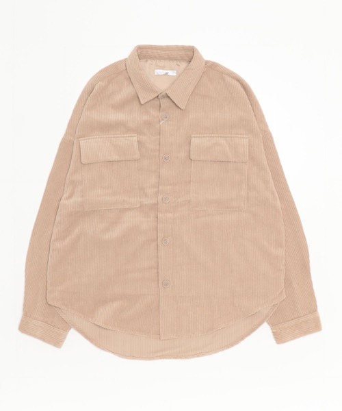 ARCADE（アーケード）の「オーバーサイズ コーデュロイ 太コールCPOジャケット（カバーオール・メンズ・ブラック/ブラウン/アイボリー/カーキ・L/M）」の5枚目の写真