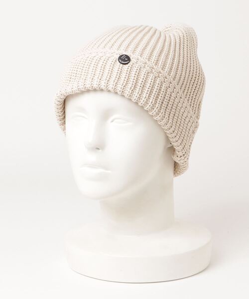 CPH(シーピーエイチ)の「CPH/シーピーエイチ/CUFF KNIT CAP GARDEN SP(ニットキャップ/ビーニー・メンズ・ホワイト/ブラック/ブラウン/ピンク/イエロー・F)」の15枚目の写真