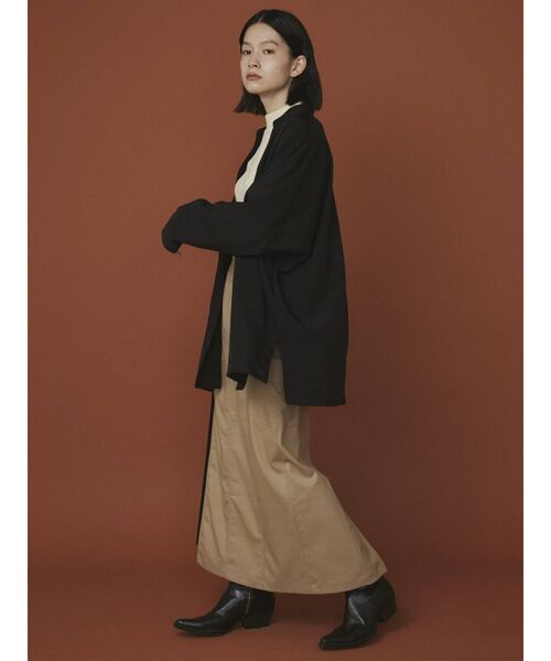 COTORICA（コトリカ）の「スキッパードルマンルーズシャツ（シャツ/ブラウス・レディース・ブラック/パープル/オフホワイト・FREE）」の13枚目の写真