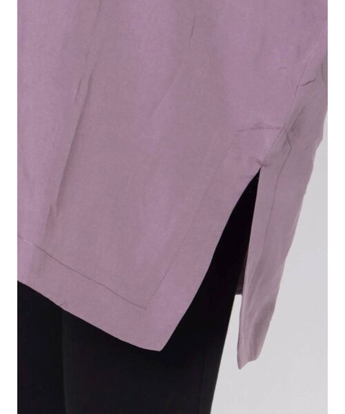 COTORICA（コトリカ）の「スキッパードルマンルーズシャツ（シャツ/ブラウス・レディース・ブラック/パープル/オフホワイト・FREE）」の20枚目の写真