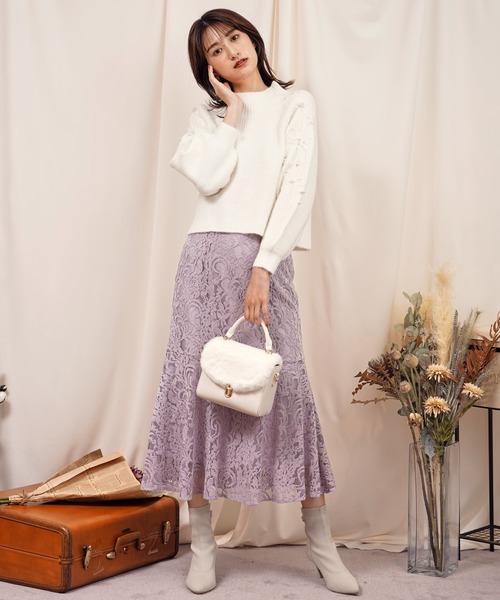 NOELA（ノエラ）の「モールレースマーメイドスカート（スカート