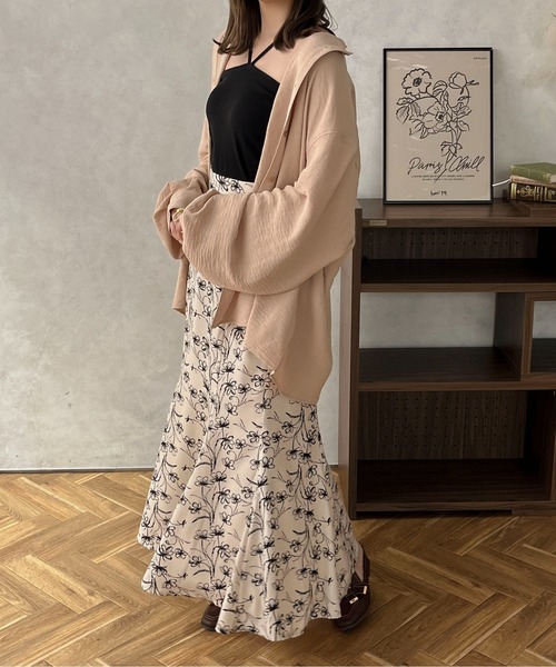 apres jour clair(アプレジュールクレア)の「【apres jour clair】ホルターネックカップ付キャミ【ZOZOTOWN限定アイテム】(キャミソール・レディース・ブラウン系その他/ブラック/オフホワイト・フリー/X-LARGE)」の10枚目の写真
